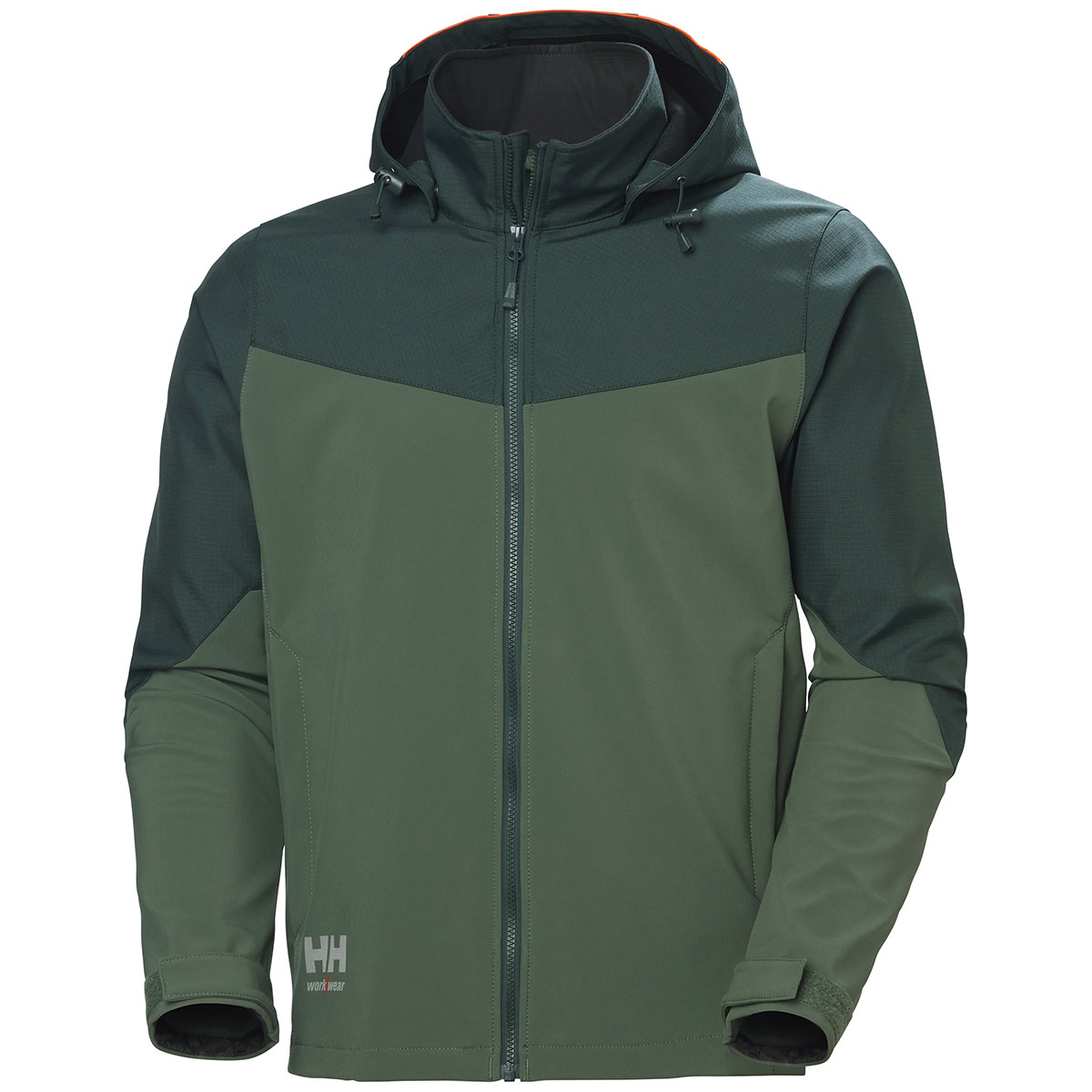 Oxford Softshelljacke mit Kapuze
